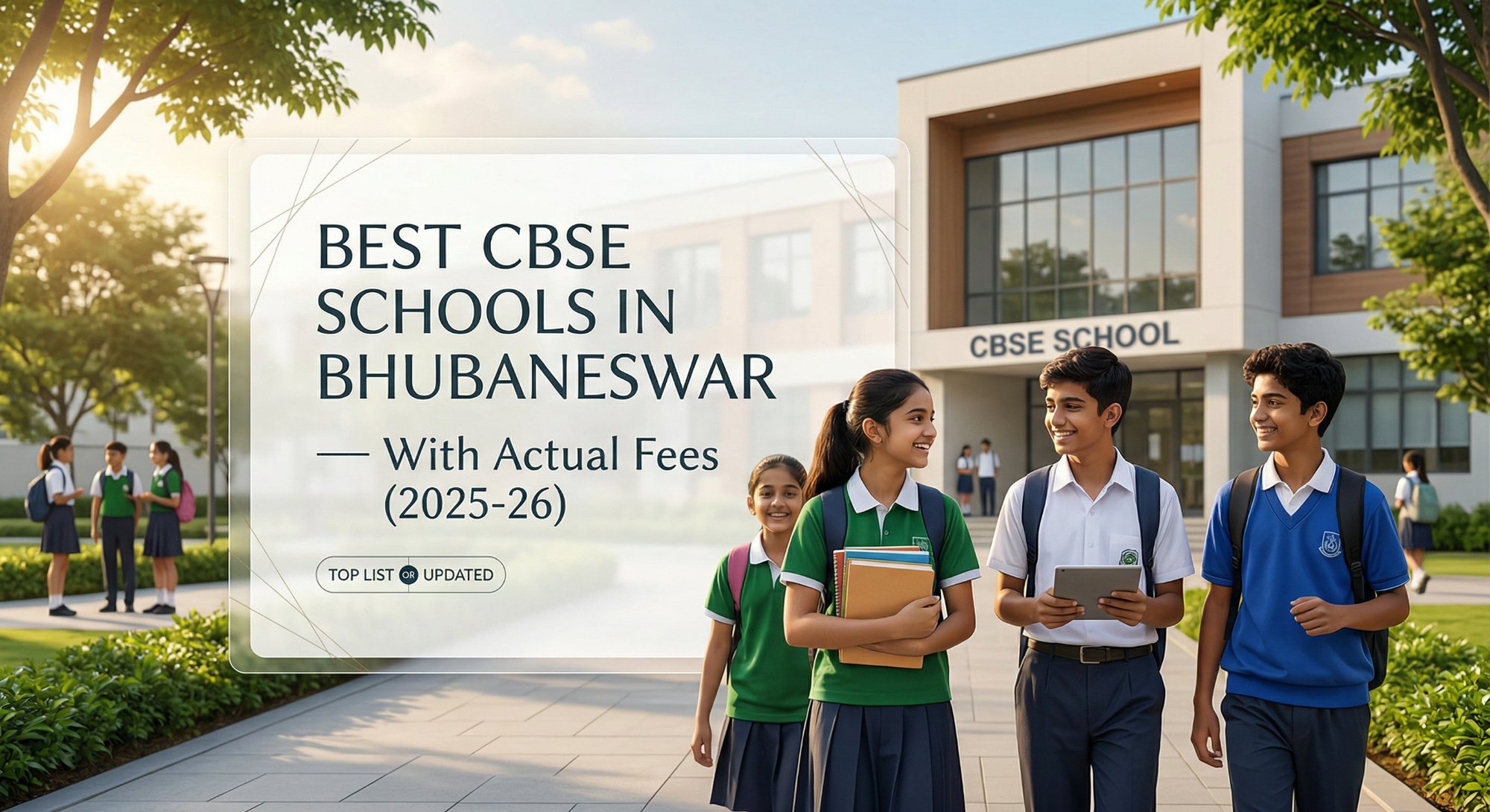 Best CBSE Schools Bhubaneswar fees 2025-26