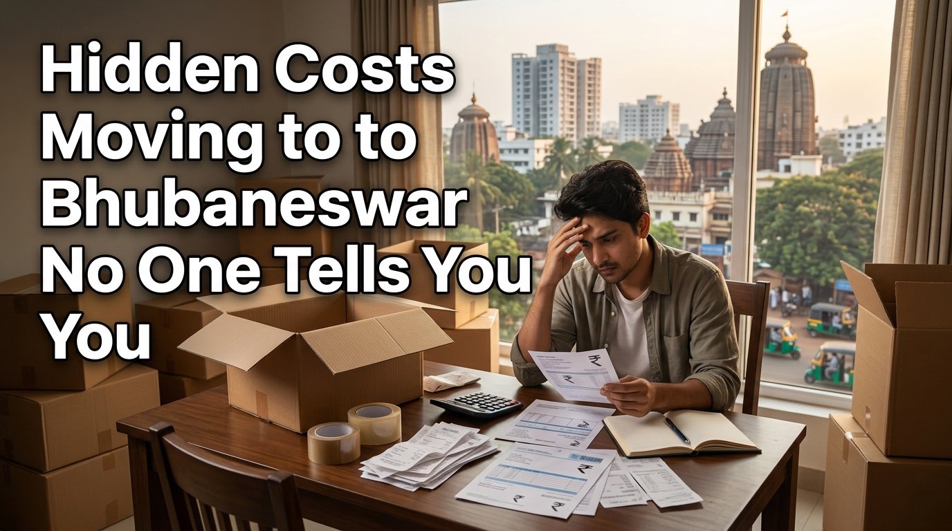 Hidden costs of moving to Bhubaneswar — the real first-month outlay no one tells you about