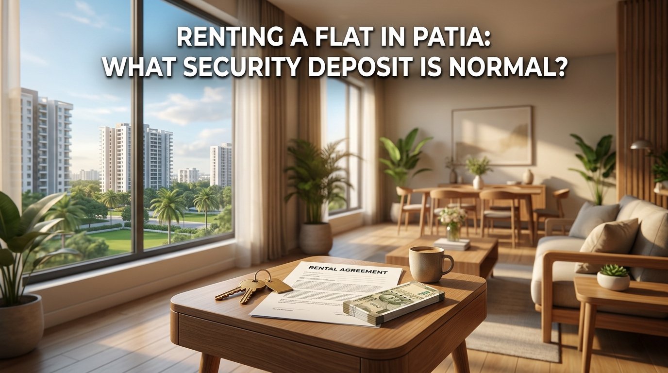 Renting a flat in Patia Bhubaneswar — what security deposit is normal in 2026