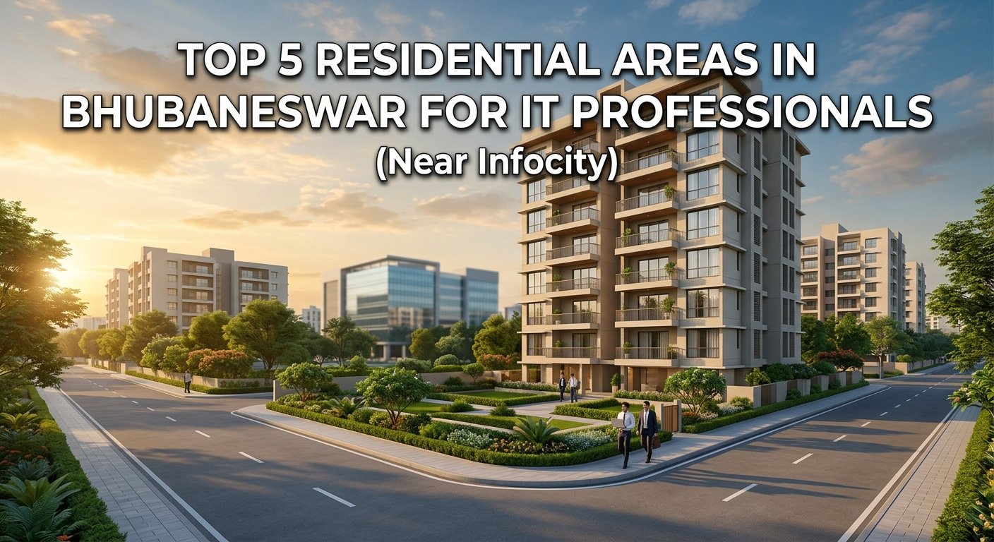 Top 5 residential areas in Bhubaneswar for IT professionals near Infocity — 2026 guide with rent tables and commute times