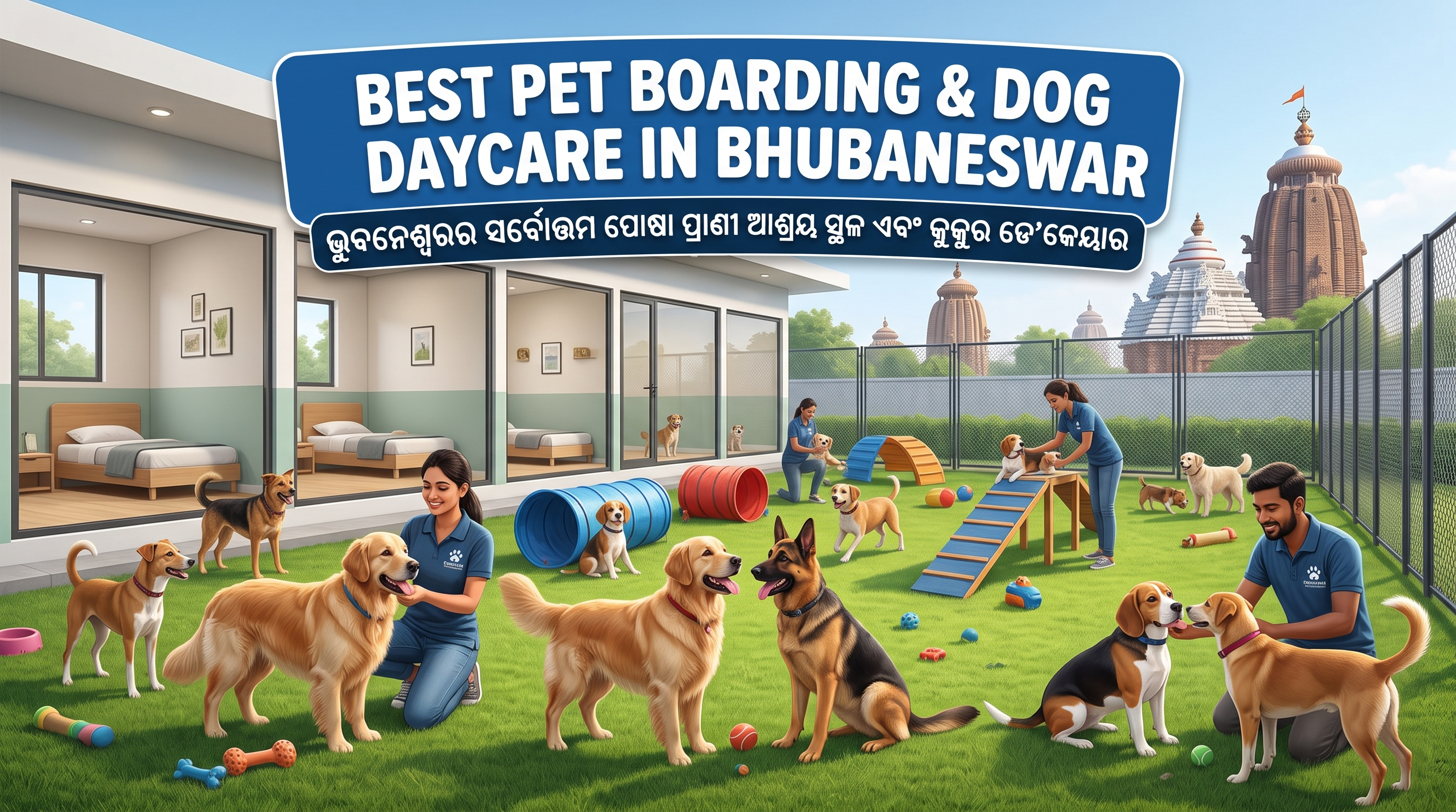 Best pet boarding and dog daycare in Bhubaneswar 2026