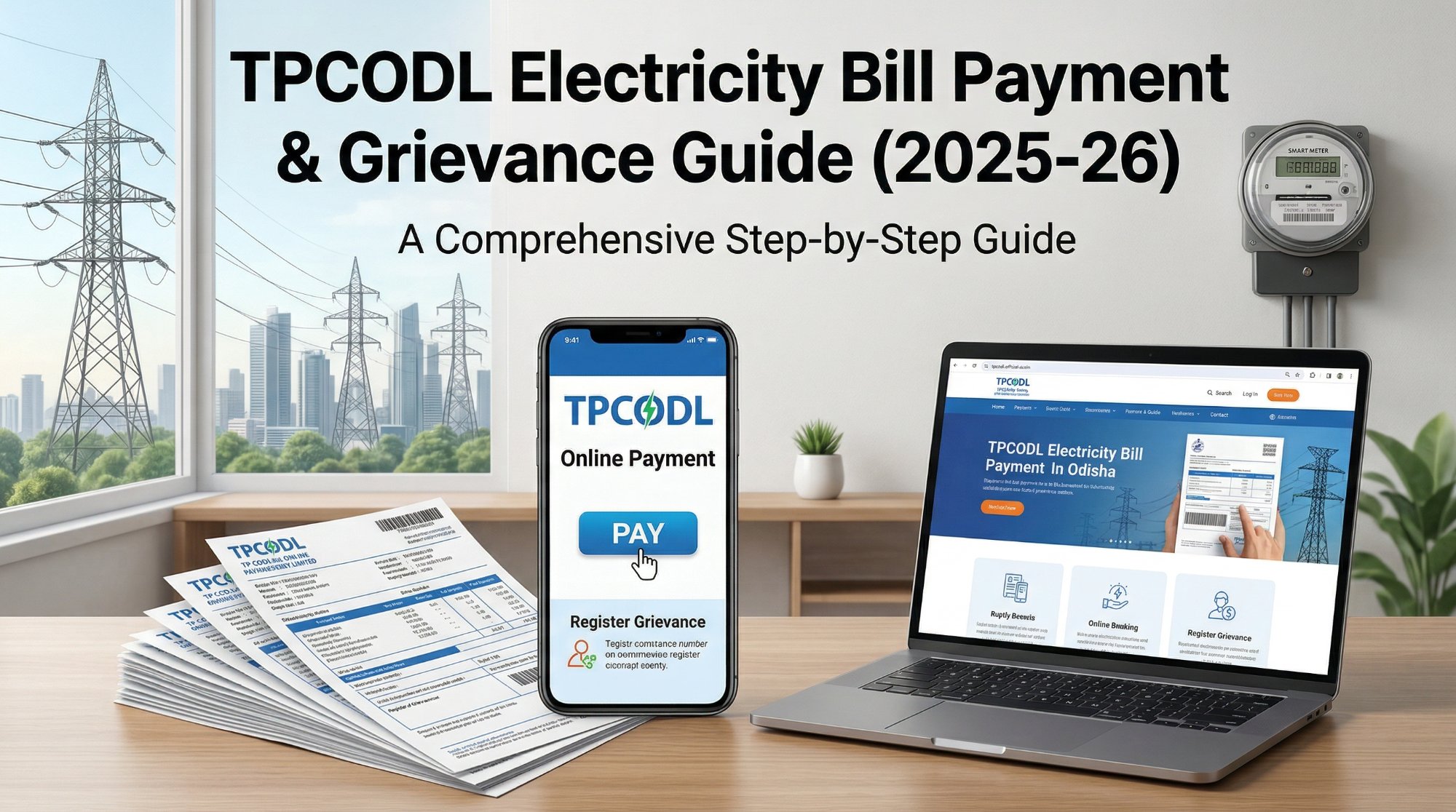 TPCODL electricity bill payment guide Bhubaneswar 2026